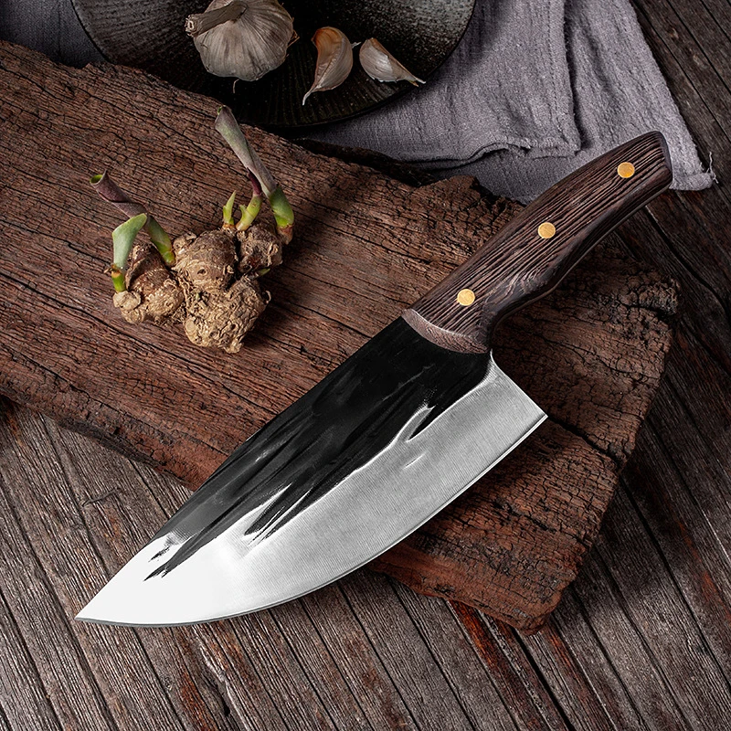 

Stainless Steel Forged Kitchen Knife Chinese Knife Meat Cleaver Chopper Knife Kitchen Vegetable Chopping Knife Cutter