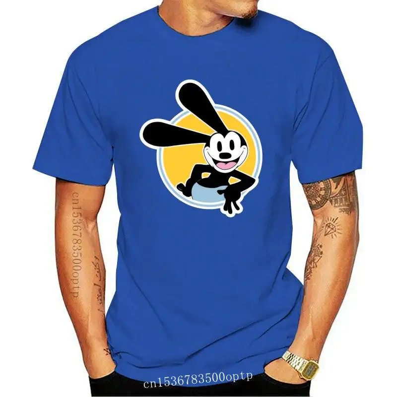 

Мужская футболка Oswald The Lucky Rabbit, футболка для женщин и мужчин
