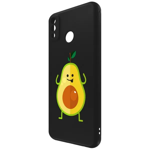 Case-pad krutoff soft case avocado merry for honor 9x Lite black phone cover | Мобильные телефоны и аксессуары