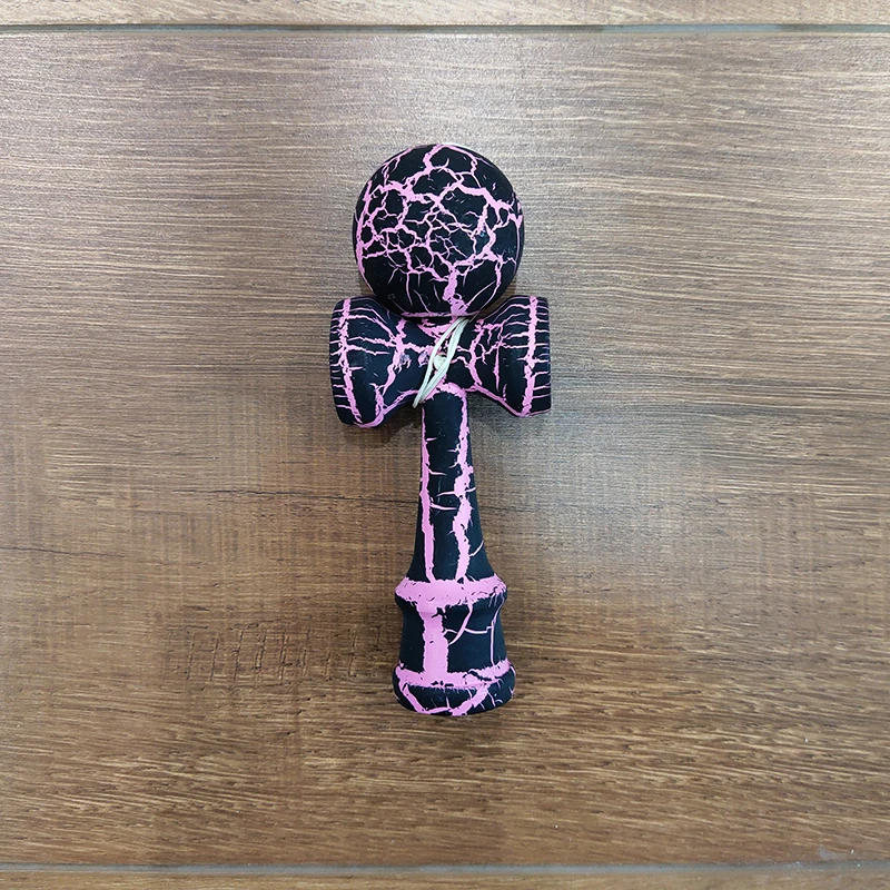 Полная трещина 12 см мини-кендама деревянные игрушки Kendama умелые жонглирование мяч игра для детей Досуг Спорт на открытом воздухе