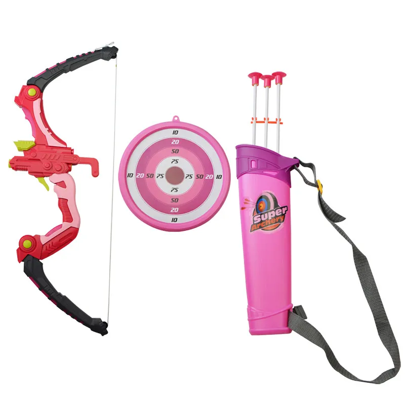 Стрельба из лука для детей стрельба с 3 всасывающими стрелами стрела стрельбы