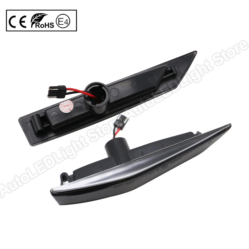 2 шт. светодиодный боковые габаритные огни светильник Поворотная сигнальная