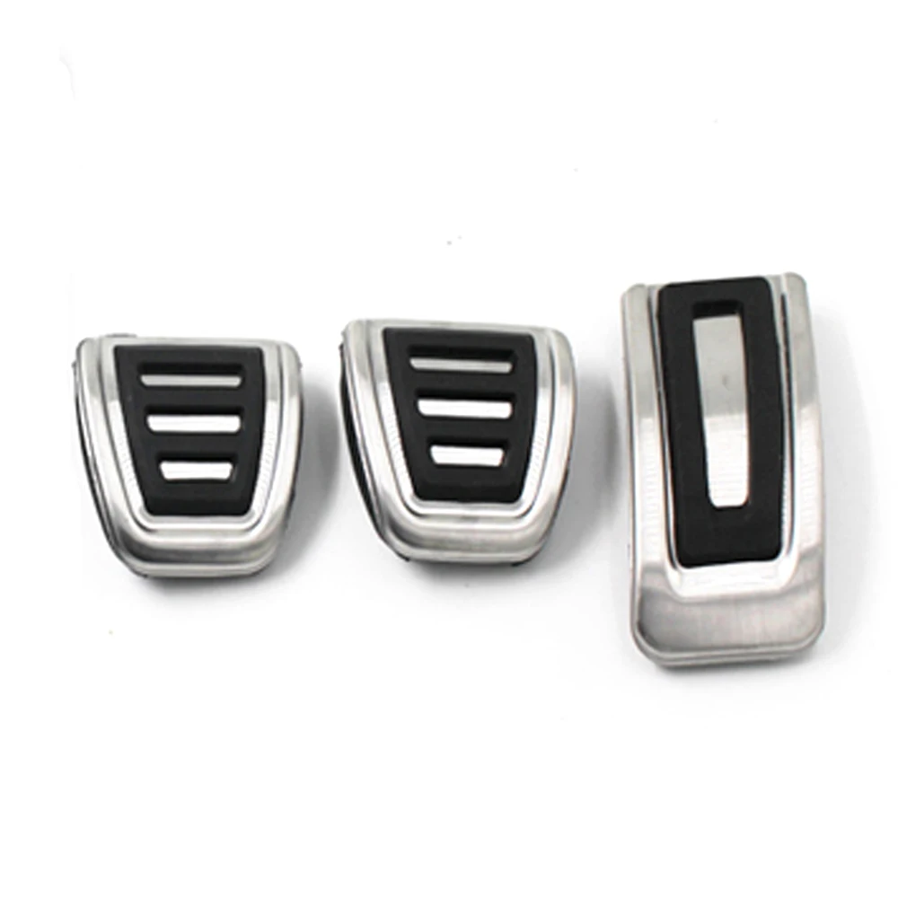 Ручная Автомобильная накладка из нержавеющей стали для педали Volkswagen VW Golf 7 GTi MK7