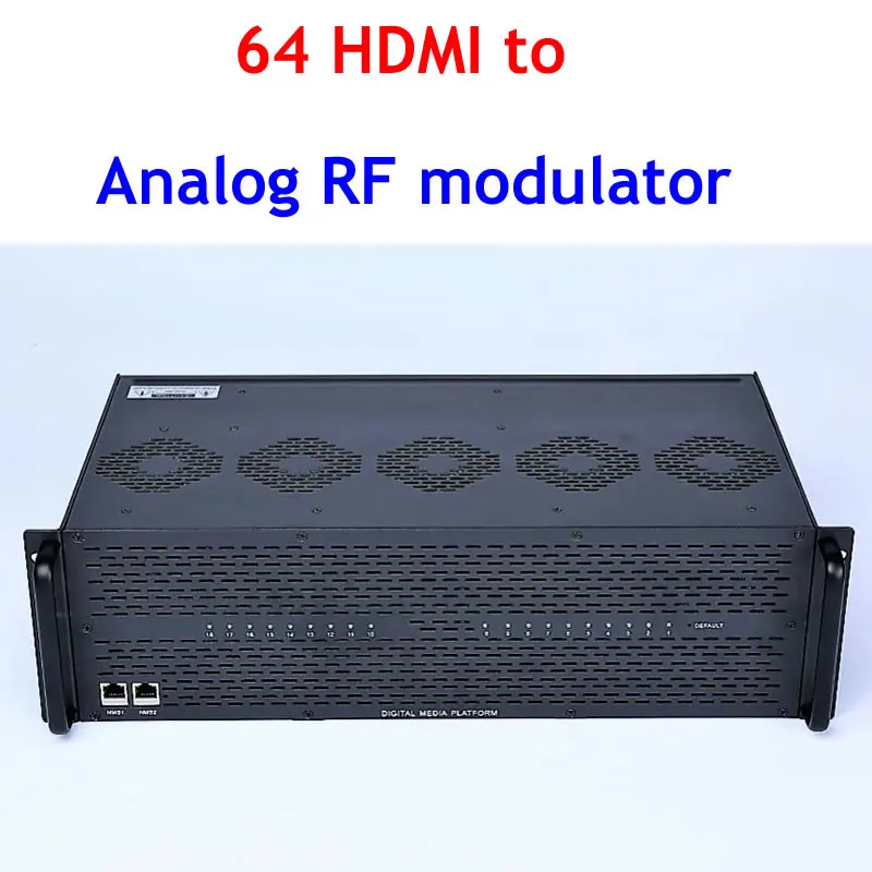 HD-радиочастотный модулятор с 64 входами HD преобразователь в гибкий