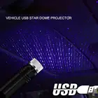 Миниатюрный светодиодный ночник на крышу автомобиля, декоративная лампа с USB-разъемом для создания атмосферы в салоне автомобиля