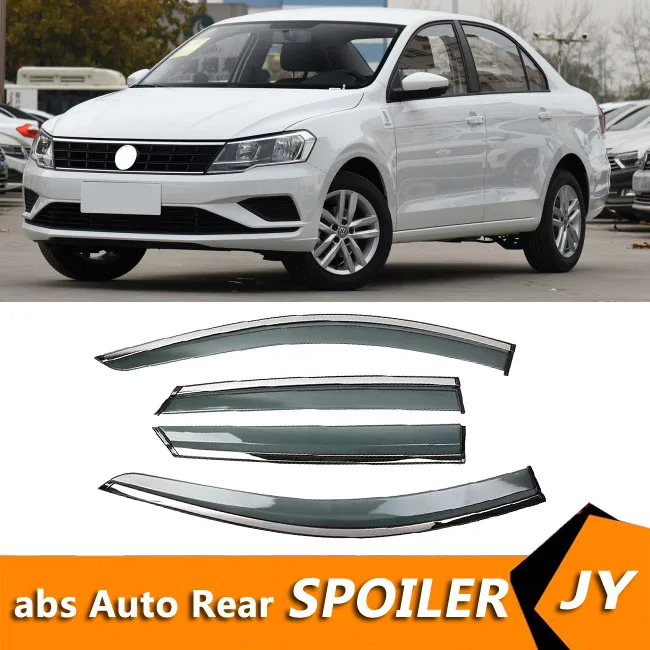 

For Volkswagen Jetta 2017-2019 Window Visor Vent Shades Sun Rain Deflector Guard For Volkswagen Jetta Auto Accessories 4PCS/SET