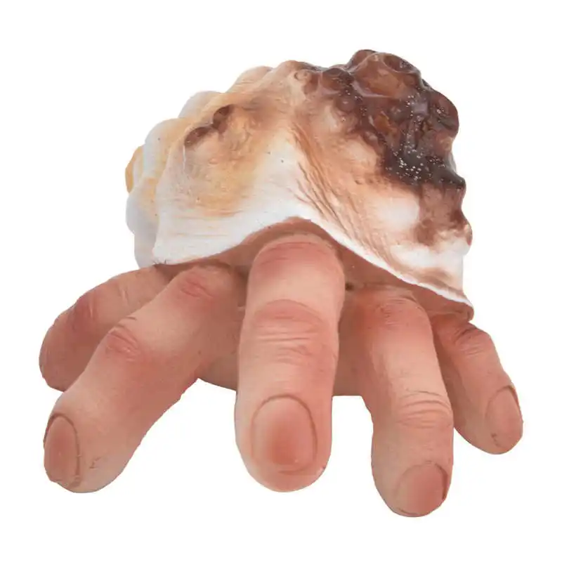 8 X 5cm Shell Finger Resin Ornaments Fun Sculpture Desktop Decoration For Living Room Bedroom Office | Дом и сад