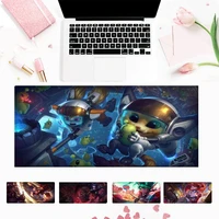 brand lol poppy gaming mouse pad gamer keyboard maus pad desk mouse mat game accessories for overwatch