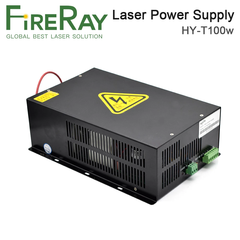 Лазерный источник питания FireRay 80 Вт 100 CO2 для лазерной гравировки режущего станка