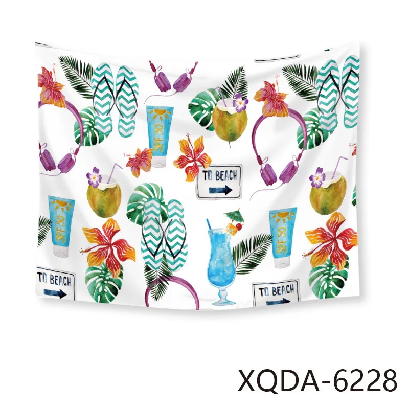 

beach blanket summer beach tapestry wall hanging carpet wall cloth tapestries polyester fabric big tapestry