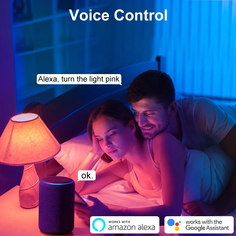 Светодиодная люстра с Rgb-подсветкой 5 Вт Wi-Fi | Лампы и освещение