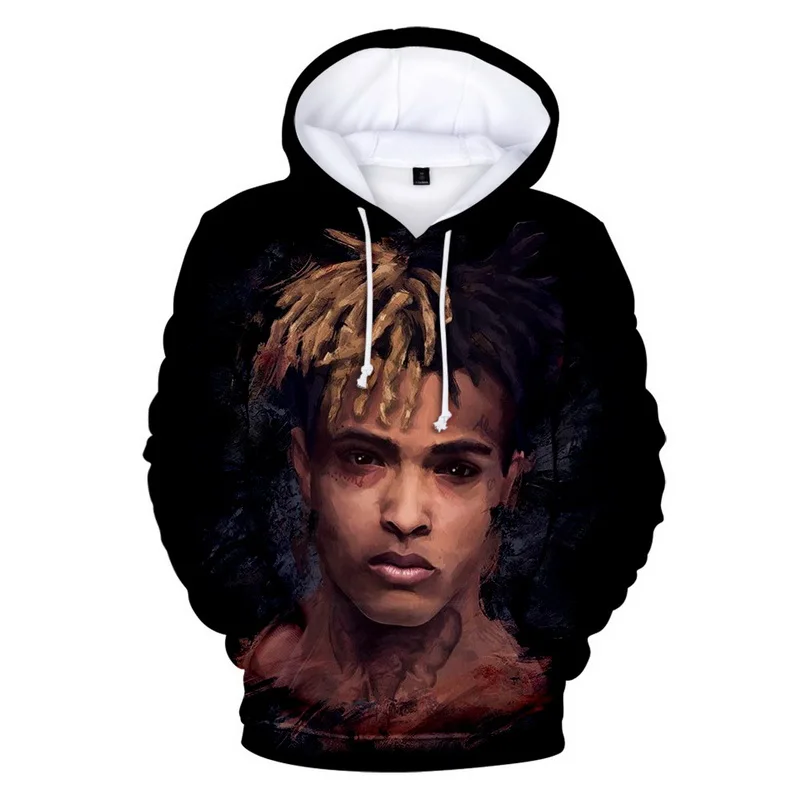 Xxxtentacion толстовки стильные мужские брендовые модные толстовки образец 3D принт осенние пуловеры с длинными рукавами в стиле хип-хоп Большие размеры
