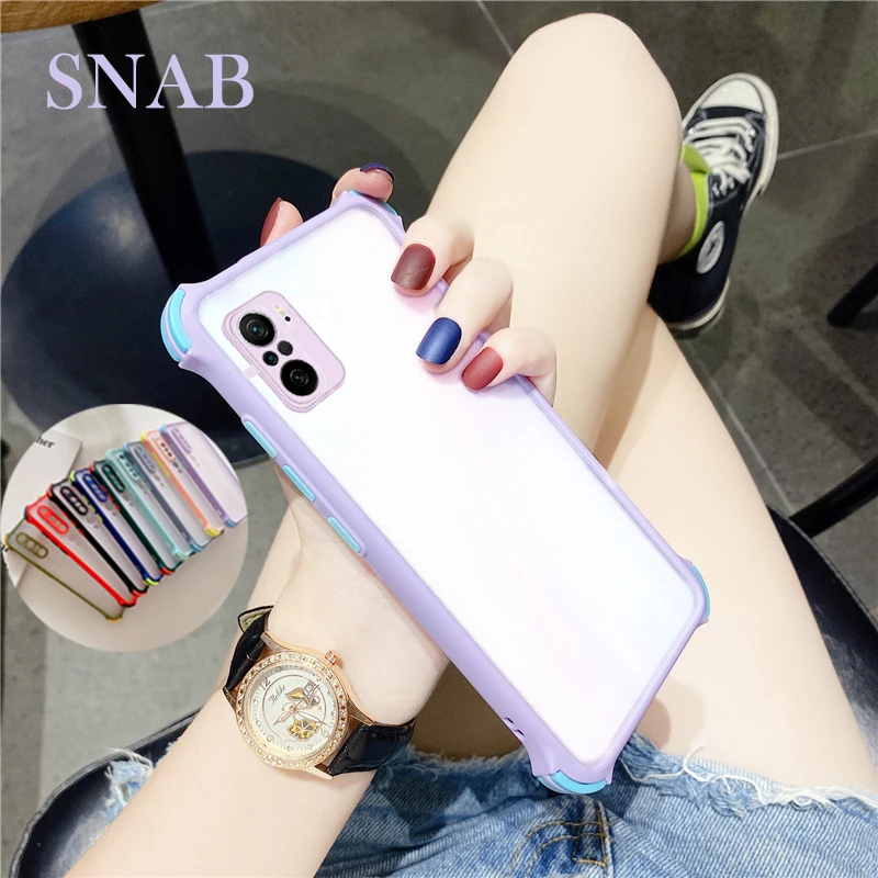 

Shockproof Phone Case For Xiaomi Redmi Note 10 Pro MAX 9 8 7 9S 8T 8A 9A 9C 9T Mi Poco X3 M3 F2 X2 F3 Pro Silicone Armor Cover