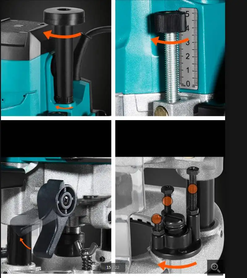 Mini wood cutter machine multi-function electric router milling 220V 1800W | Инструменты
