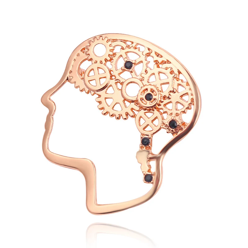 Модный значок врача эмалированный микроскоп стетоскоп мозг легкие вертолет