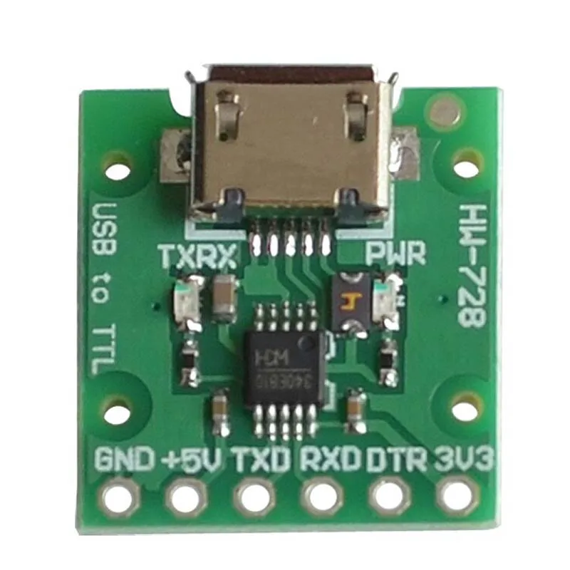 

10PCS/LOT CH340E USB to TTL Serial Converter, 5V/3.3V Alternative CH340G Module for Pro Mini