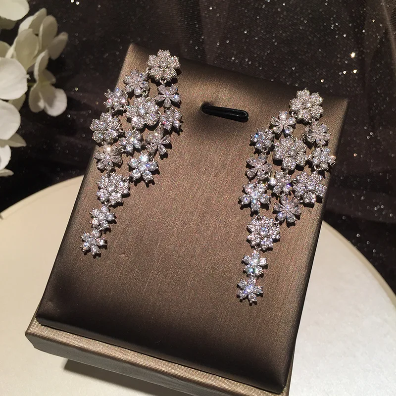 

Fringed flower earrings 210318-81