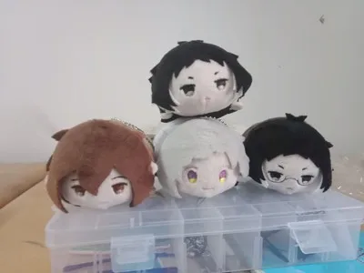 Bungo бродячие собаки Ryunosuke Akutagawa Dazai кукла игрушка брелок кошелек брелок сумка ремешок креативный