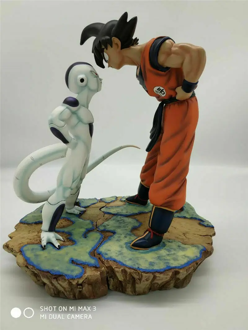 Dragon Ball Z DBZ фигурка Фриза VS GOKU 1st meet Высококачественная статуя из смолы светящаяся