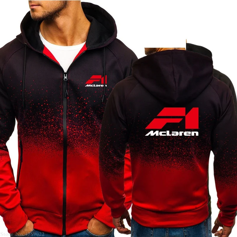 Мужская толстовка с капюшоном mlaren новейшая одежда пальто на молнии 3 цвета