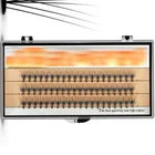 Индивидуальные синтетические ресницы растительные накладные ресницы Мягкие Черные Накладные ресницы Инструменты для красоты