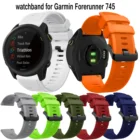 Ремешок сменный для наручных часов Garmin Forerunner 745, спортивный браслет для смарт-часов Garmin Forerunner 745
