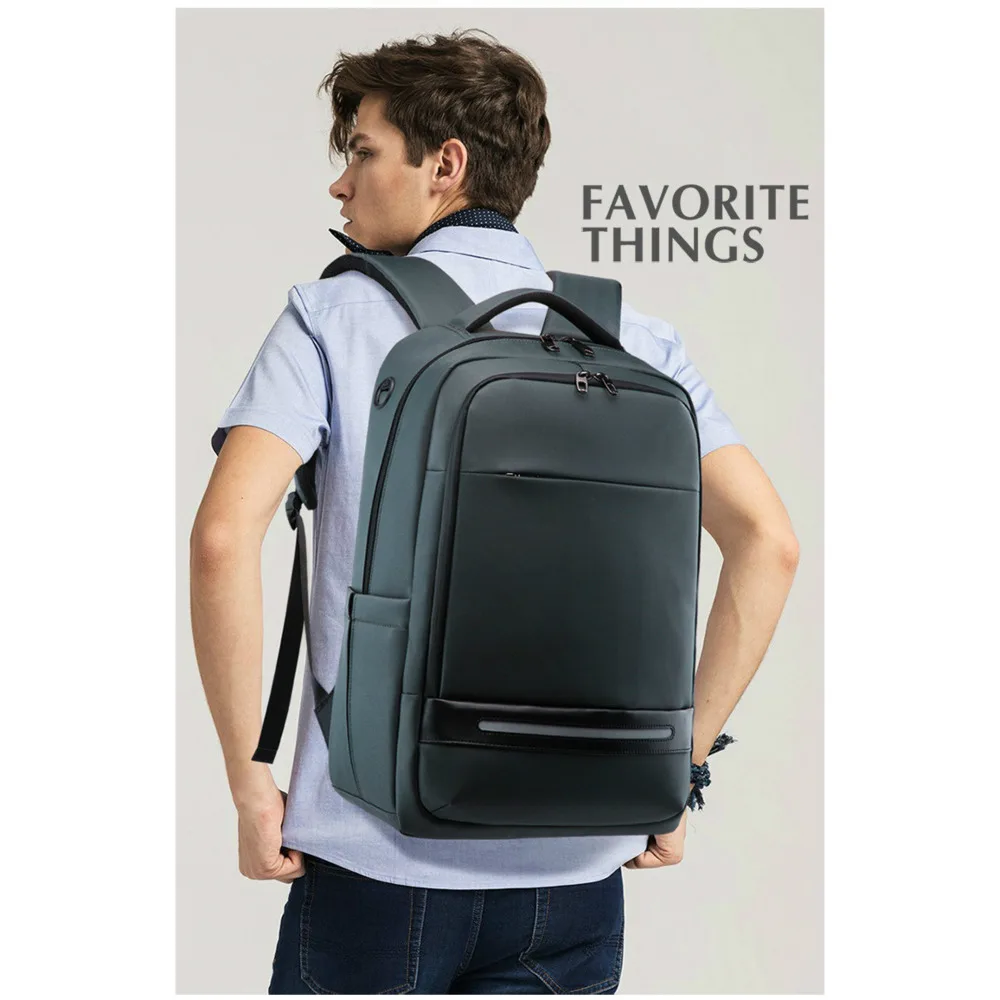 

Backpacks Schoolbag Man's Travel Daypack Unisex USB Charging Laptop Backpack Waterproof Business Rucksack Fashion Designer Bag