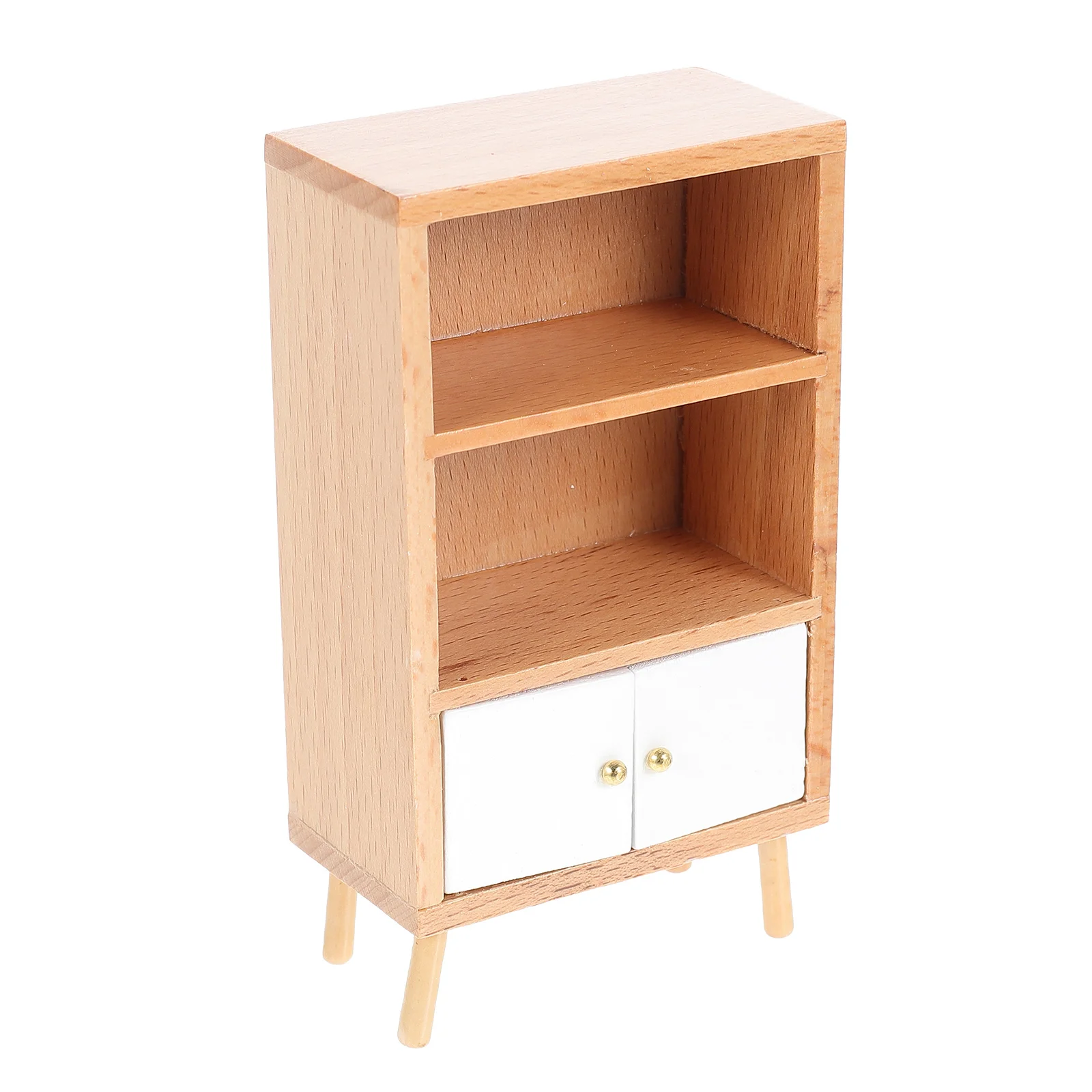 

1Pc Mini House Flowerpot Rack Model Miniature Storage Cabinet Mini House Flower Stand