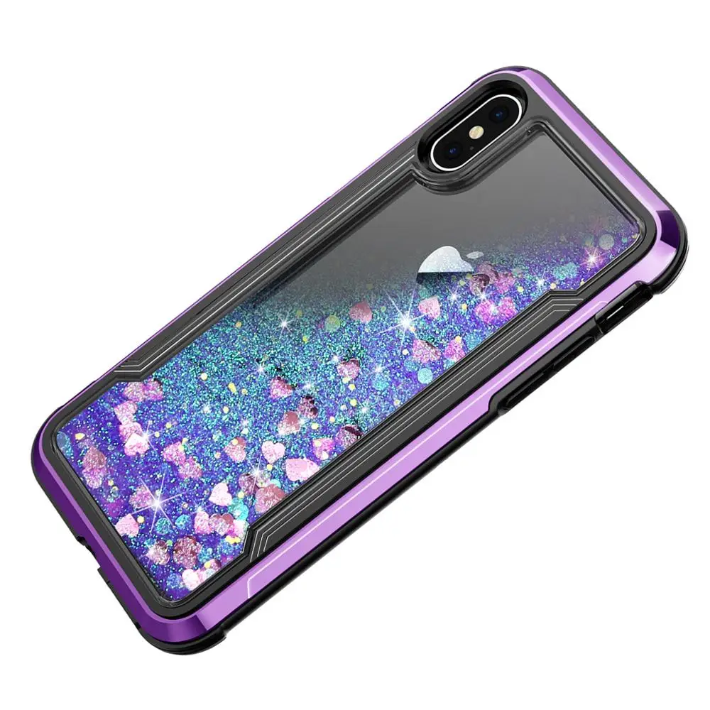 Динамический чехол с жидким песком для телефона iPhone 11 Pro XS Max XR Гибридный