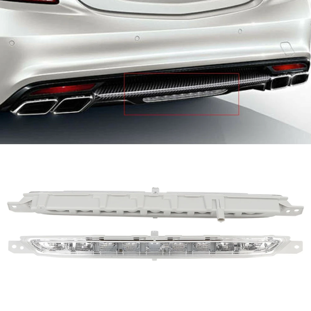 

Car LED Rear Bumper Light High Mount Brake Light Stop Lamp Fit For Mercedes-Benz S Class W222 S500 S600 2014-2017