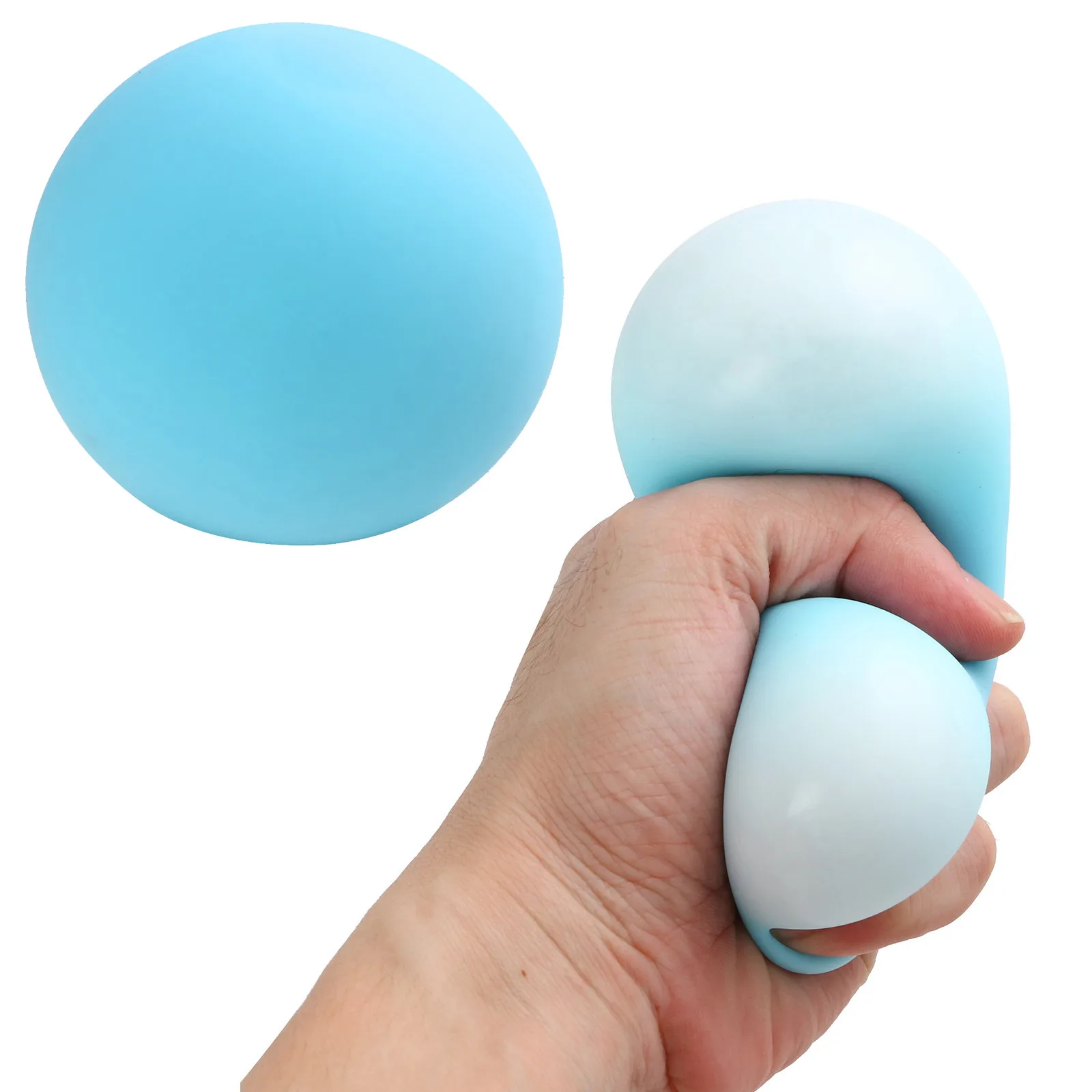 

Stress Relief Squeezing Balls Creative Colorful Soft Novelty Hand Grip Pressure Squishy Antistress Toys Decompression Vent Toy