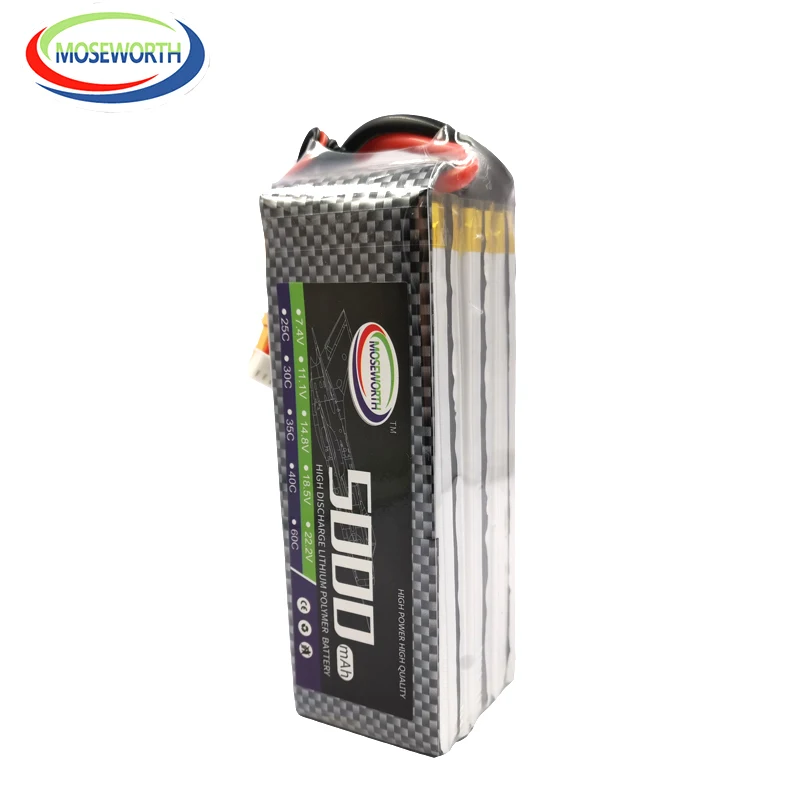 Игрушки с дистанционным управлением LiPo Батарея 18 5 V 5S 5000 мА/ч 30C-60C для
