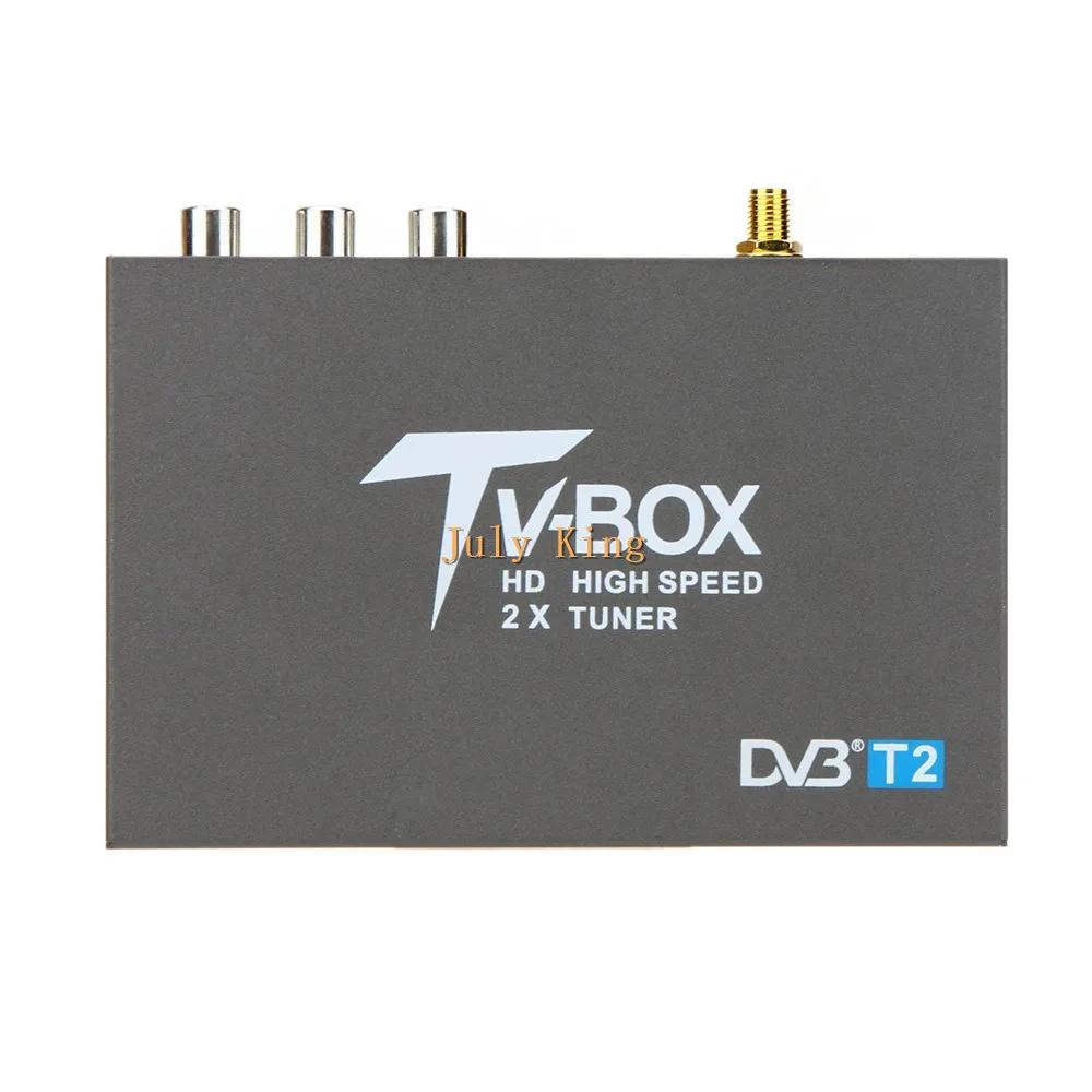 DVB T2 Автомобильный цифровой HD ТВ приемник T одна антенна тюнер Поддержка 160 км/ч MPEG