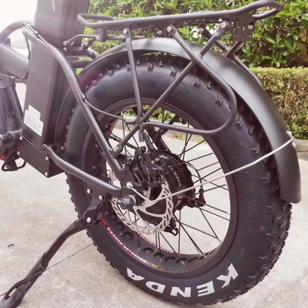 20 дюймов fat ebike Электрический Снежный велосипед 48V BAFANG 1500w мотор двойной