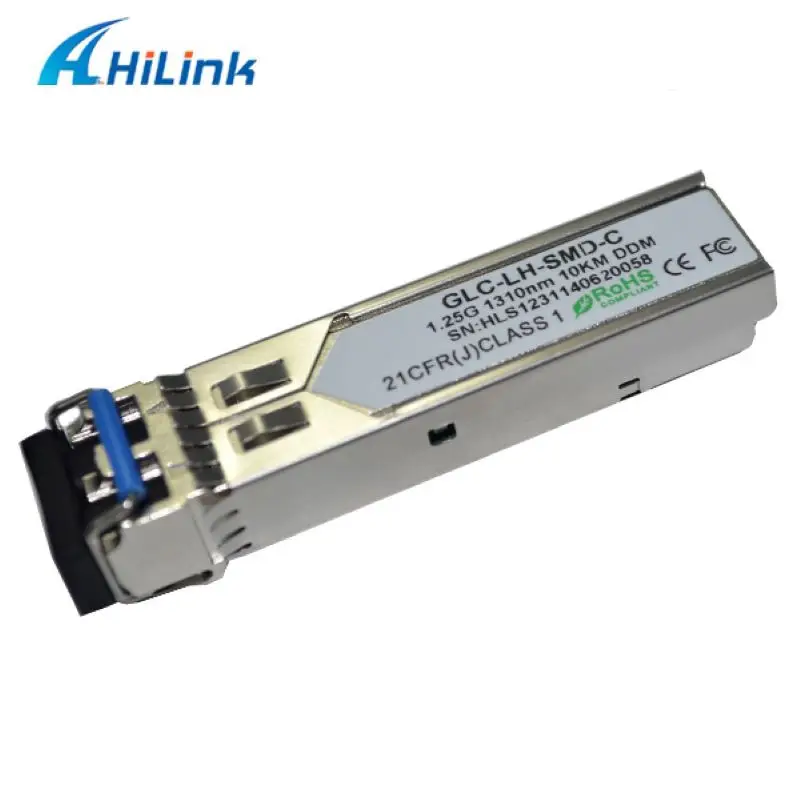 Бесплатная доставка! Совместим с ZTE 1 25G sfp 1000base lx 1310 нм 10/20 км двойной LC DOM