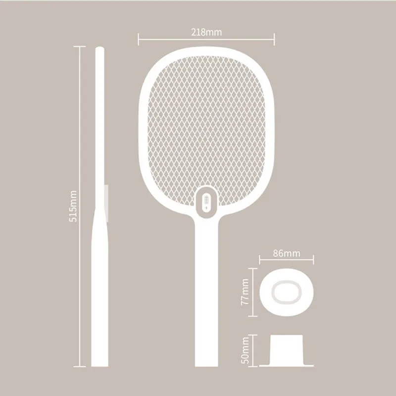 Xiaomi Mijia электрический ручной комаров Swatter Электрический убийца насекомых муха от