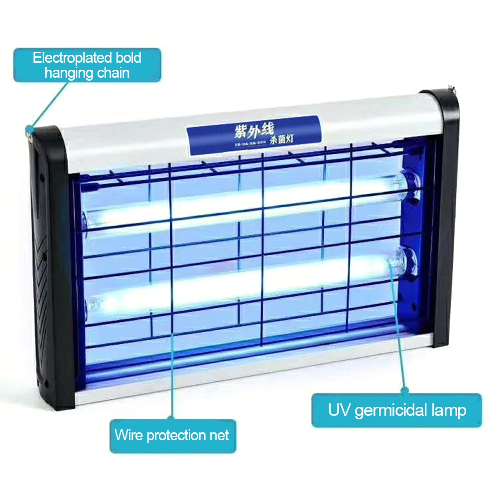 

UV Disinfection Lamp 220V Ozone Bulb Energy Conservation 20W UVC Sterilizer Light UVC Sterilizer Lamp