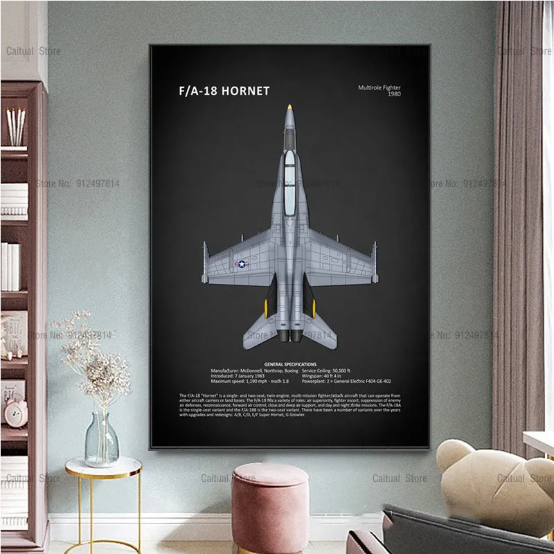 C216 мировая военная модель самолета F-22 SU57 Soyuz Rocket HD Картина на холсте плакаты