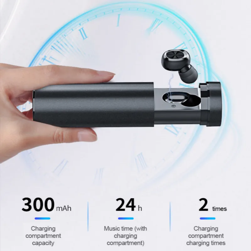 Горячие B9 TWS Bluetooth 5 0 беспроводные наушники 8D HIFI динамические спортивные видео