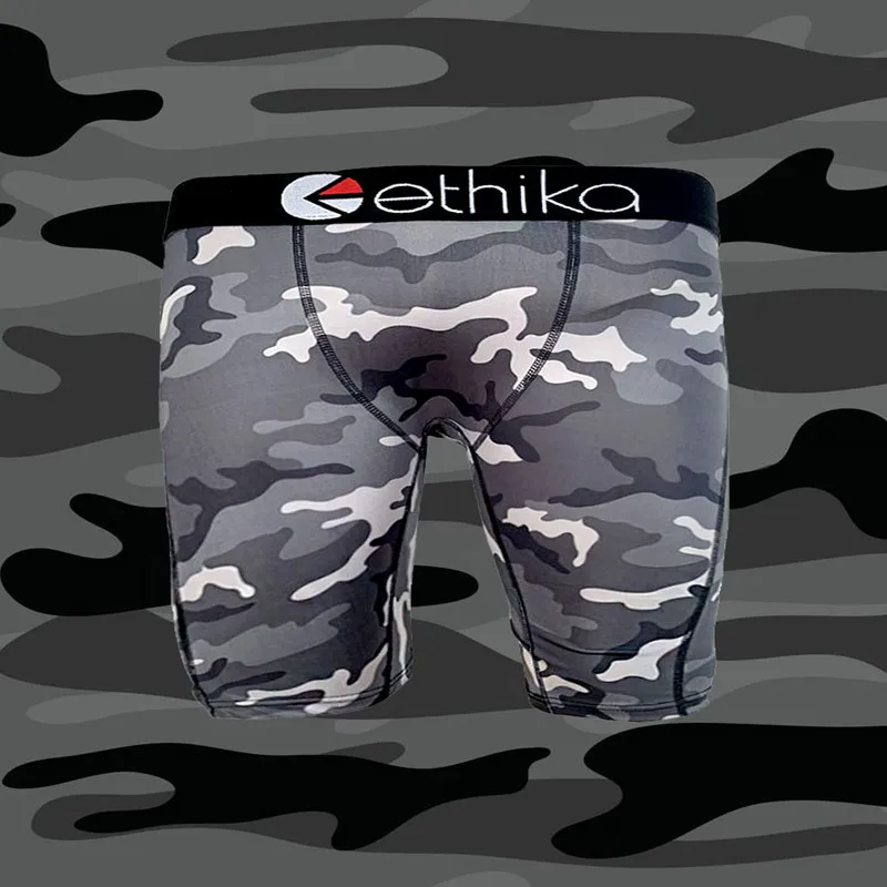 

Индивидуальные трендовые Дизайнерские мужские шорты Ethika, летние спортивные Стильные Мужские дышащие трусы-боксеры Ethika