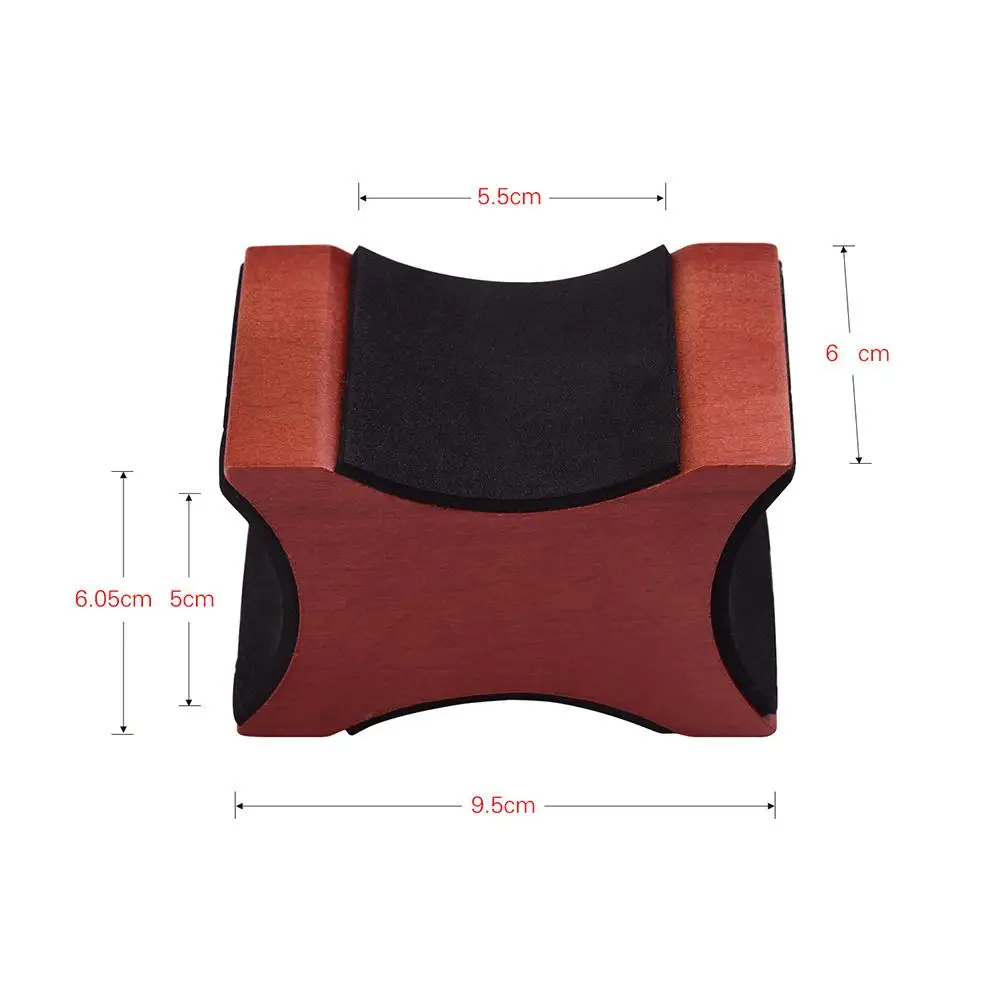 

2 Usage Height Bass Mandolin Guitar Neck Rest Support Wood Base Luthier Tool Two Height Design Guitar Neck for Ukulele Guitars