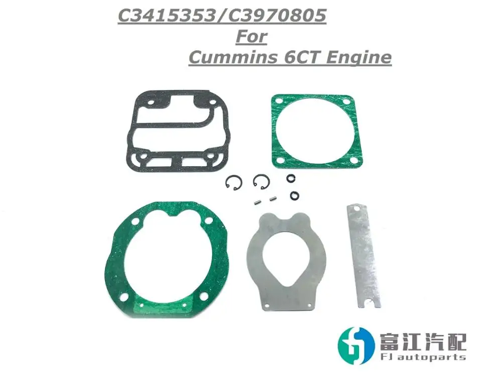Комплект для ремонта воздушного компрессора C3415353/C3970805 DONGFENG Cummin 6CT аксессуары