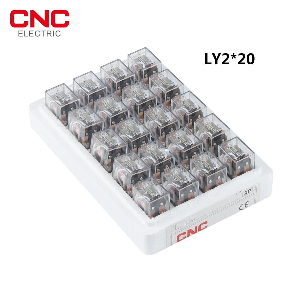 CNC 1 коробка 20 шт. LY2NJ реле катушки общего назначения DPDT микро мини