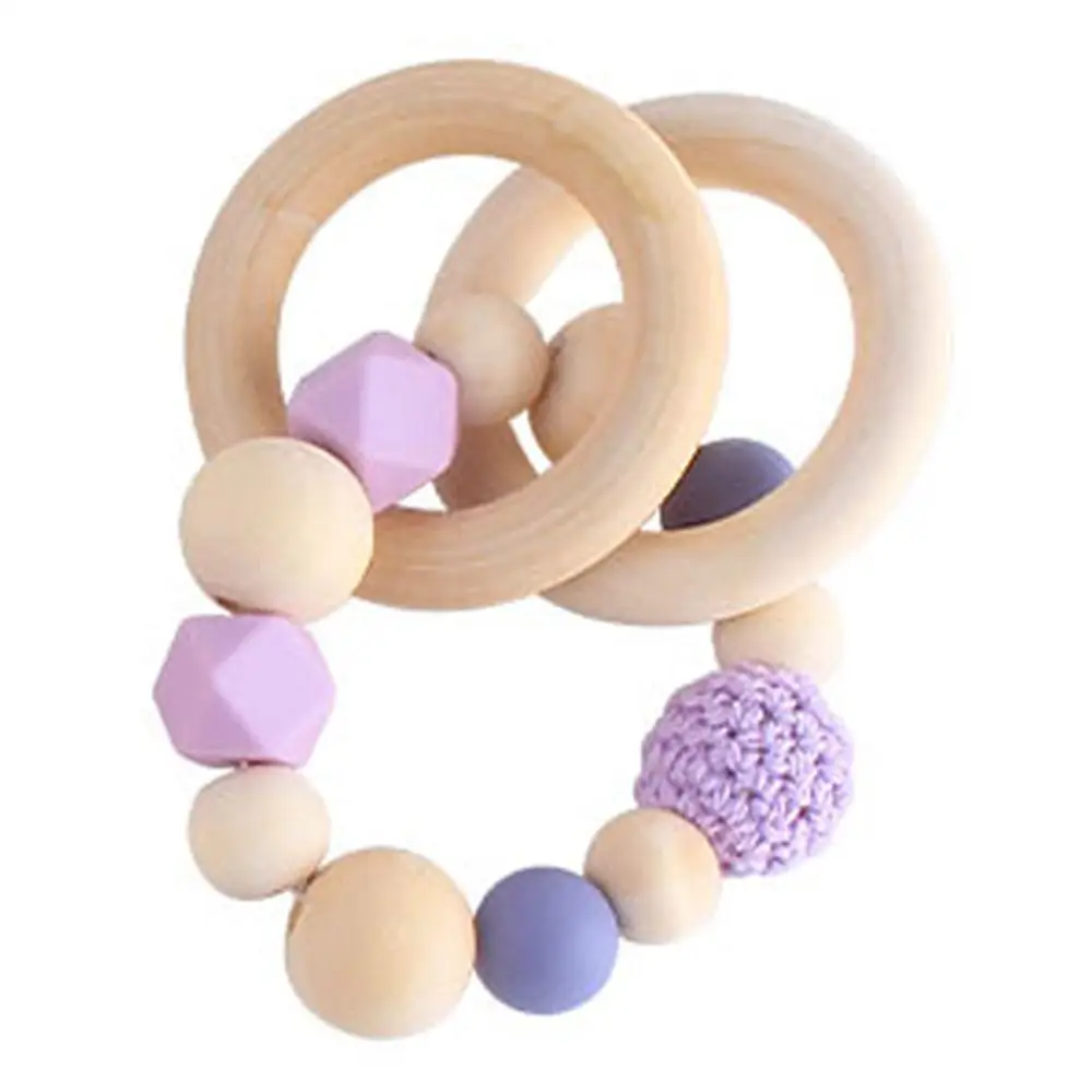 Детский силиконовый Прорезыватель-погремушка для соски-пустышки | Мать и ребенок