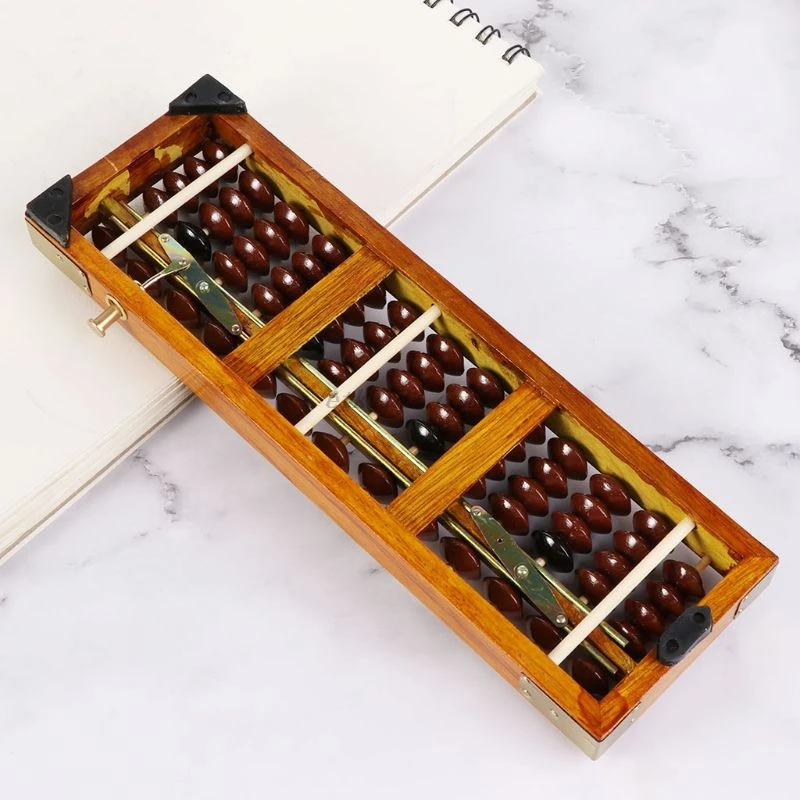 Портативная китайская колонка с 13 цифрами Abacus арифметические счеты соробан
