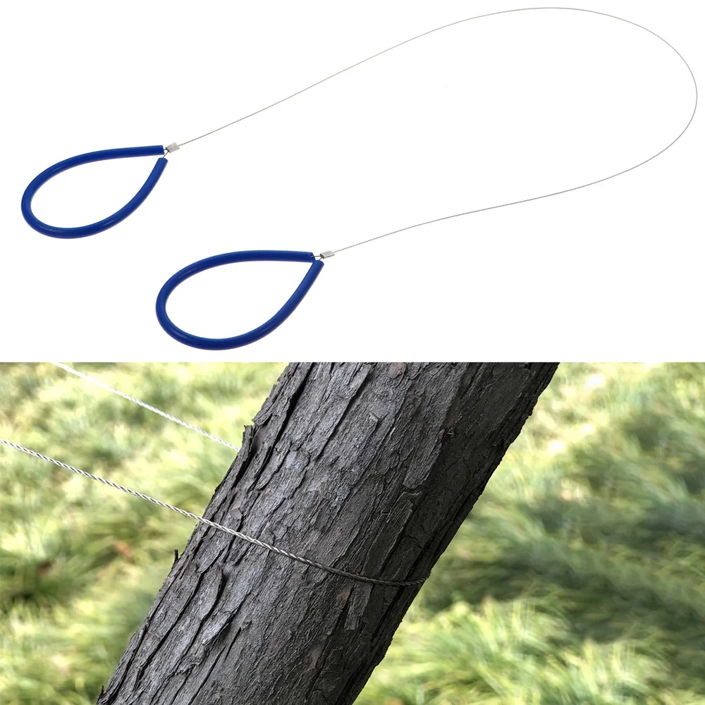 

PVC Handle Stainless Steel Emergency Survival Wire Saws Hand Saws Survival Tools