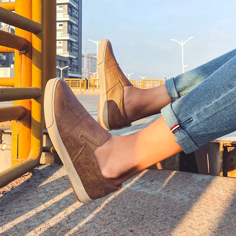 YWEEN Мужская обувь Сезон весна-лето Из искусственной кожи Обувь для мужчин