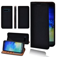 dirt resistant leather pu flip phone case for samsung s10 plus kickstand case card slots wallet protective case