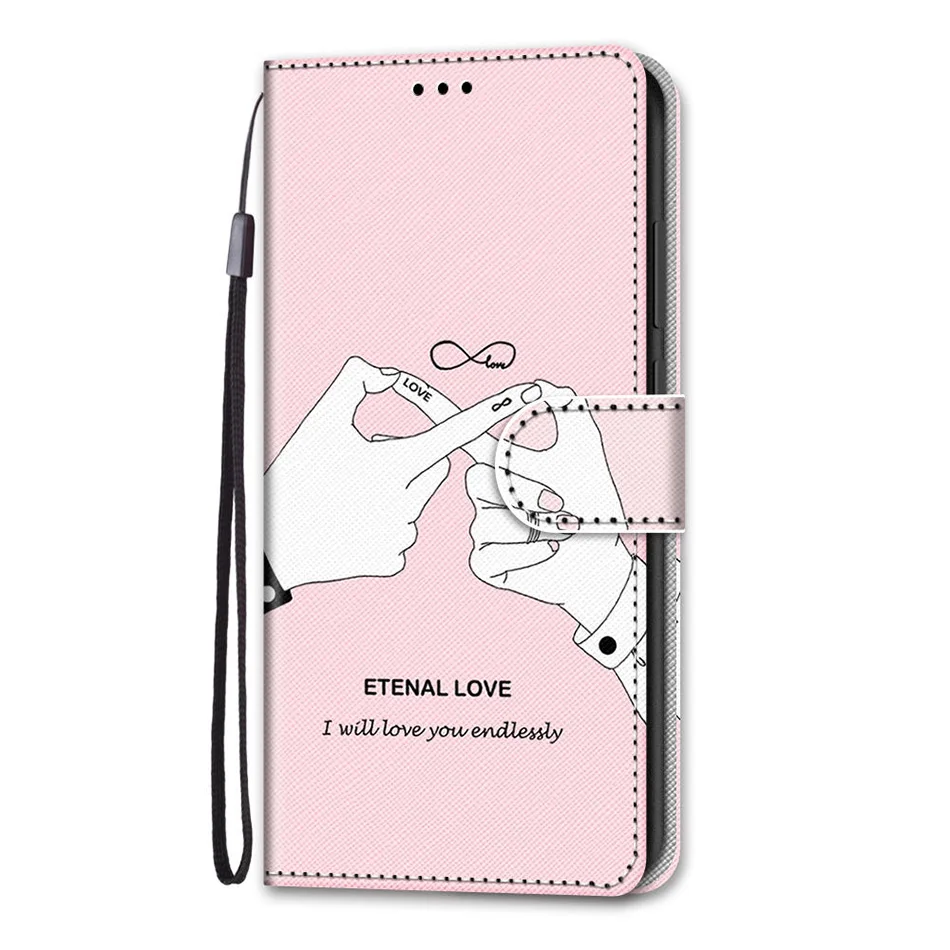 

Cat Wolf Wallet Flip Leather Case For Xiaomi Mi 6X A2 Redmi 6 Pro 6 6A 7 7A Stand Coque Cover