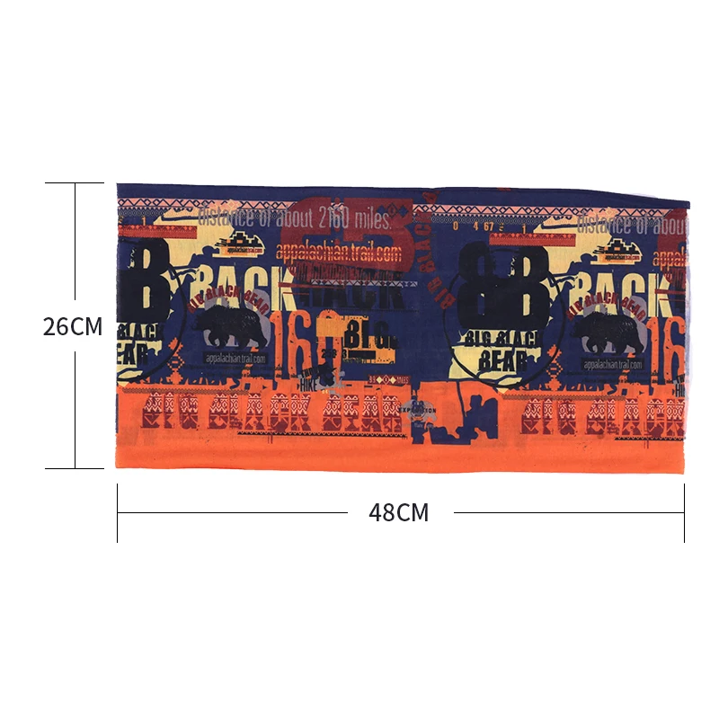 Уличные мужские и женские шарфы ROYALWAY маскированное полотенце для велоспорта